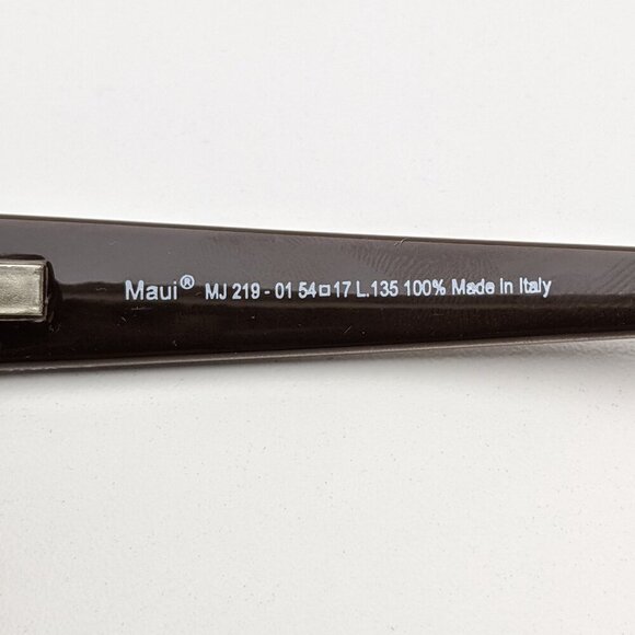 🕶️Made in Italy! Maui Jim MJ219-01 Punchbowl Sunglasses 54/17 135 /ALK805🕶️ - Picture 6 of 9